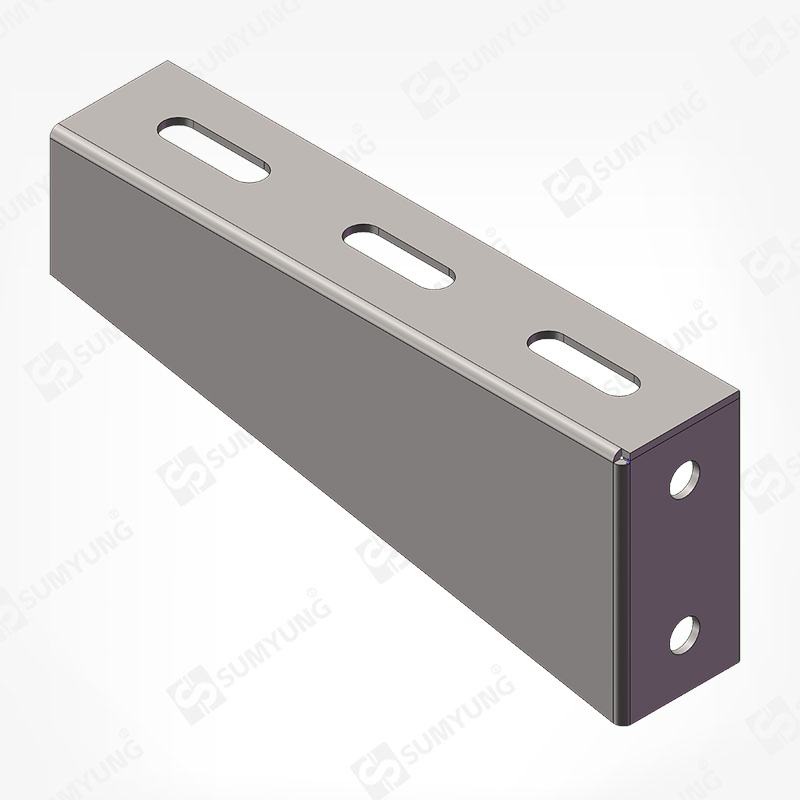 桥架水平安装支架 03托臂 D款 靠墙水平安装支架